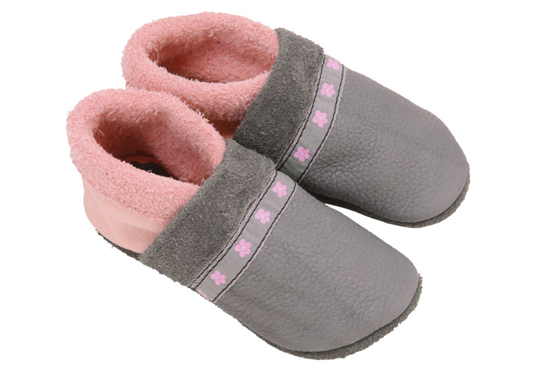 Lederpuschen, Krabbelschuhe, Hausschuhe, Pantolinos, Bio Kindermode