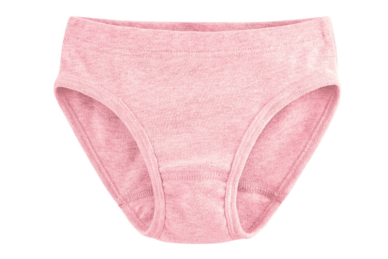 1618 Mädchen-Slip von Living Crafts, reine Bio Baumwolle, Gr. 134/140 u. 146/152