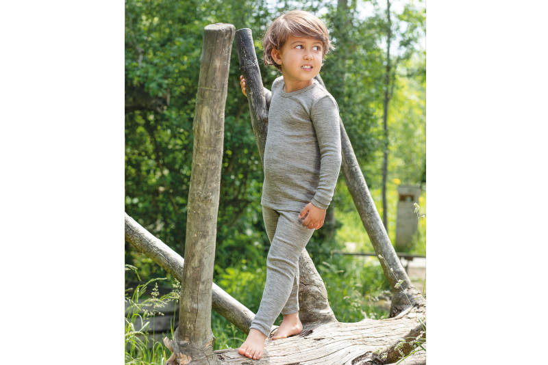 325 Kinder Leggings Wolle/Seide v. Engel Natur, Gr. 152 u. 176
