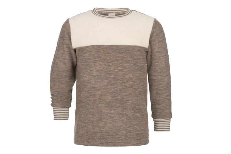 420 Schlafanzugpullover reine Schurwolle von Engel Natur, Gr. 152