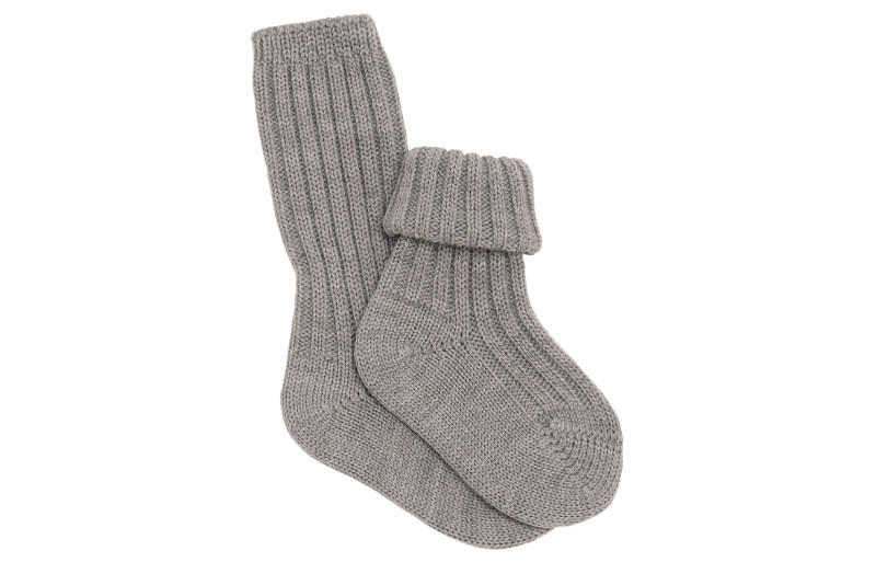 441 Baby Wollsocken aus reiner Merinowolle v. Grödo, Gr. 68/74