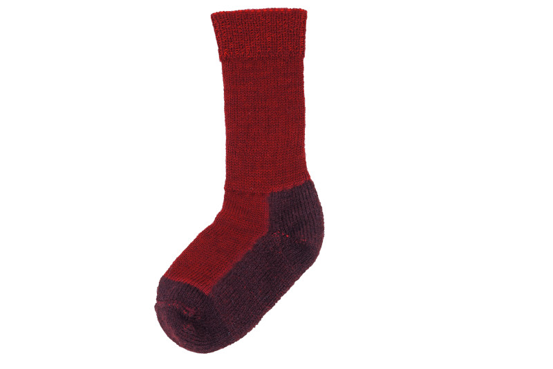 457 Trekkingsocke reine Bio Schurwolle, v. Hirsch Natur, Gr. 25/26 + 29/30