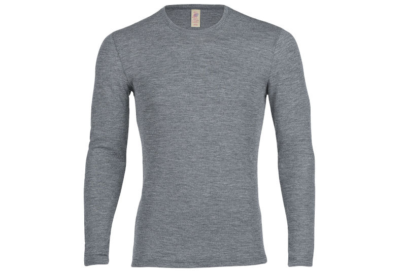 571 Herren Langarmshirt, reine Bio Merinowolle v. Engel Natur, Gr. 54/56