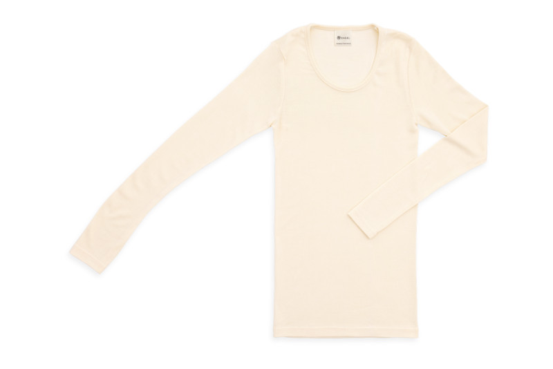 549 Damenshirt langarm, reine Bio Merinowolle v. Engel Natur, Gr. 46/48